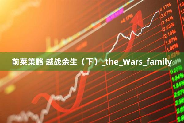 前莱策略 越战余生（下）_the_Wars_family