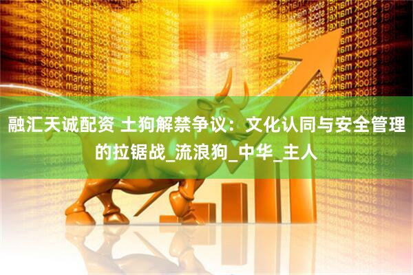 融汇天诚配资 土狗解禁争议：文化认同与安全管理的拉锯战_流浪狗_中华_主人
