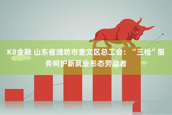 K8金融 山东省潍坊市奎文区总工会：“三检”服务呵护新就业形态劳动者